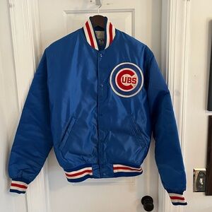 Vintage Starter Chicago Cubs Satin Jacket